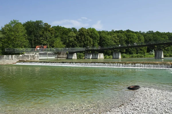 Munich Isar — Stock Photo, Image