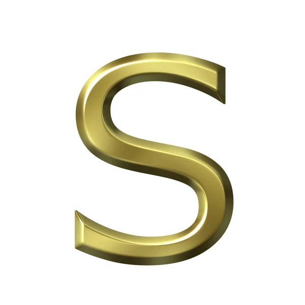 Golden Letter — Stock Photo, Image