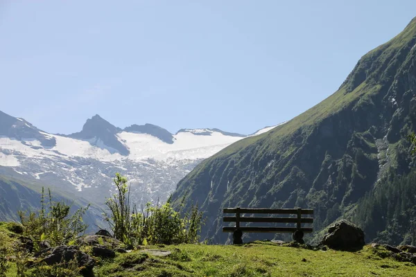 Vacker Utsikt Över Majestätiska Alperna Landskap — Stockfoto