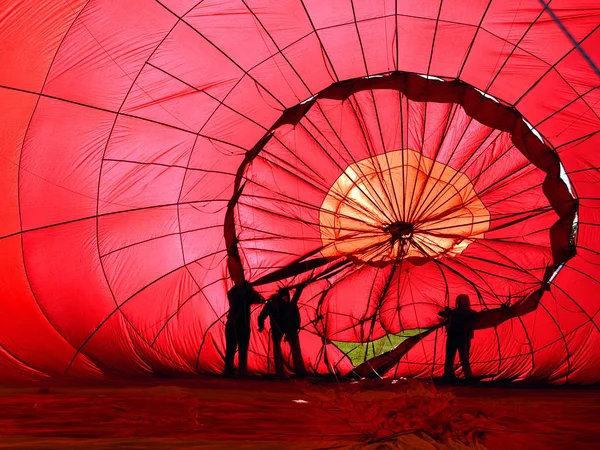 Globo Aire Caliente Transporte Aéreo —  Fotos de Stock