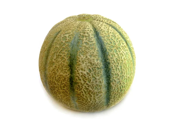 Cantaloupe Melón Cucumis Melo Var Cantalupensis — Foto de Stock