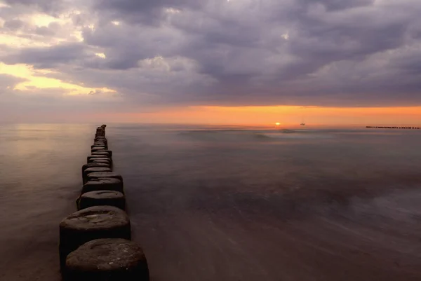 Bela Vista Céu Por Sol — Fotografia de Stock