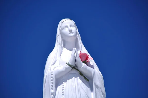 Estátua Madonna Topo Paradiso Grão 061 — Fotografia de Stock