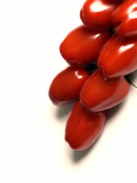 Frische Reife Bio Tomaten — Stockfoto