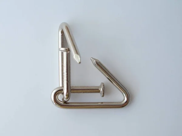 Herramientas Oficina Paperclip Material Oficina Clips Papel — Foto de Stock