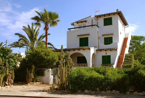 Casa Vacaciones Arquitectura Del Edificio Rural — Foto de Stock