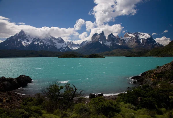 Parque Nacional Torres Del Paine Región Chiles Patagonia Conocido Por — Foto de Stock