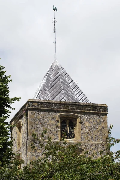 Sint Nicolaas Kerktoren Arundel — Stockfoto