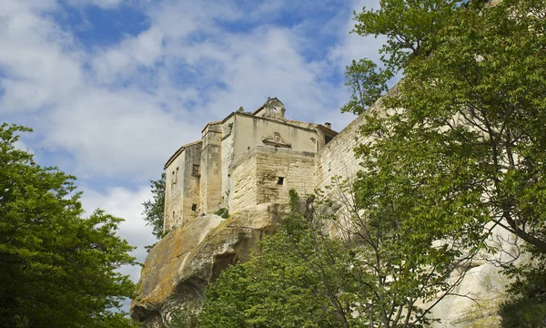 Das Schloss Les Baux Südfrankreich — Stockfoto