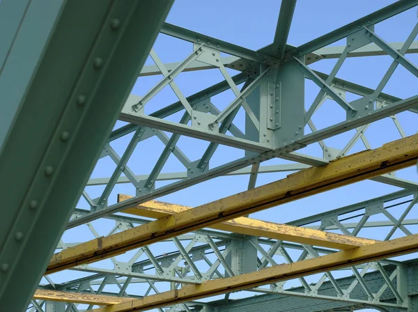 Truss Köprüsü Yukarıdaki Yapı — Stok fotoğraf