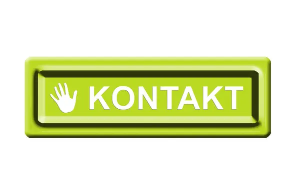 Kontakt Knapp Illustration — Stockfoto