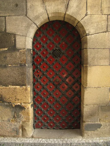 Porta Histórica Castelo — Fotografia de Stock