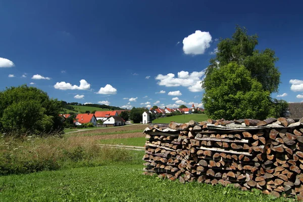 Wieś Alb — Zdjęcie stockowe