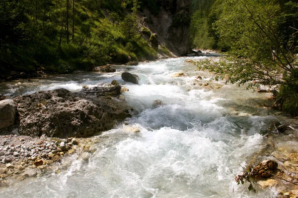 Berchtesgaden Yakınlarındaki Wimbach Vadisi — Stok fotoğraf