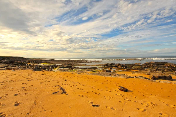 Praia Rocky Cambo Escócia — Fotografia de Stock