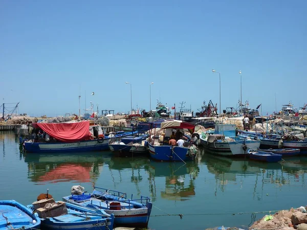 Vista Panorámica Del Hermoso Puerto — Foto de Stock