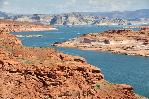 Vista Ilha Antelope Lago Powell — Fotografia de Stock