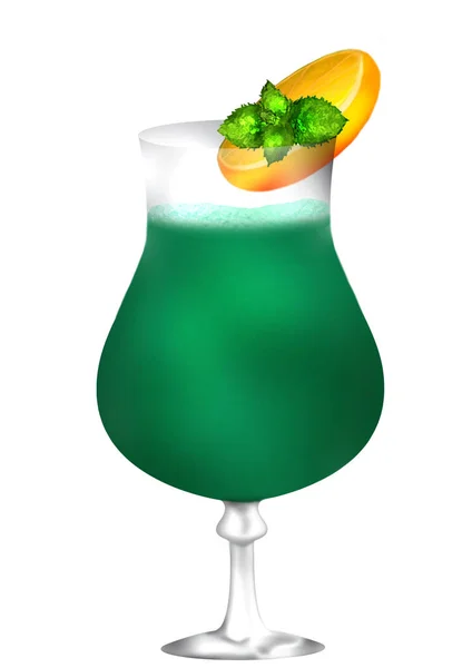 Cocktail Drank Vloeibare Lange Drank — Stockfoto