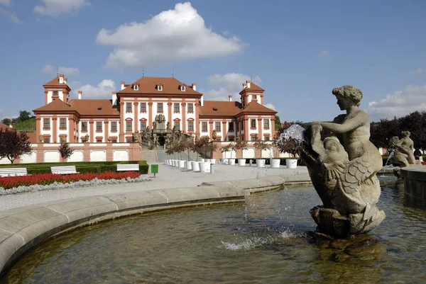 Castillo Troja Praga — Foto de Stock