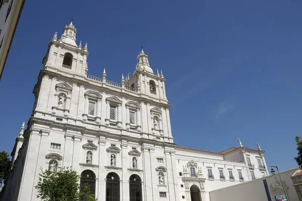 Vista Panorámica Arquitectura Iglesia Cristiana — Foto de Stock