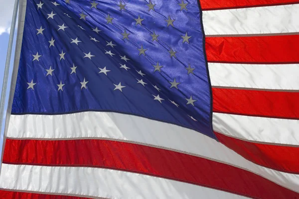 Usa Amerikanische Flagge Unabhängigkeit Patriotismus — Stockfoto