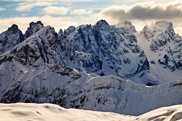 Panorama Van Alpen — Stockfoto