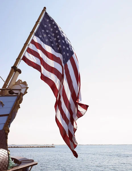 Eua Bandeira Americana Independência Patriotismo — Fotografia de Stock