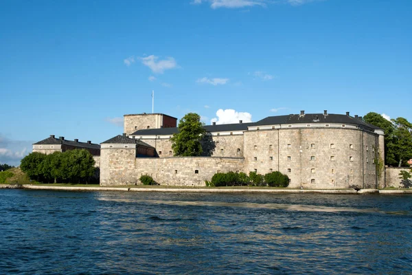 Vacker Utsikt Över Majestätisk Medeltida Slottsarkitektur — Stockfoto