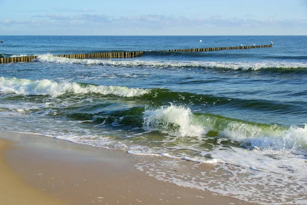 Plaża Baltic Koncepcja Podróży — Zdjęcie stockowe