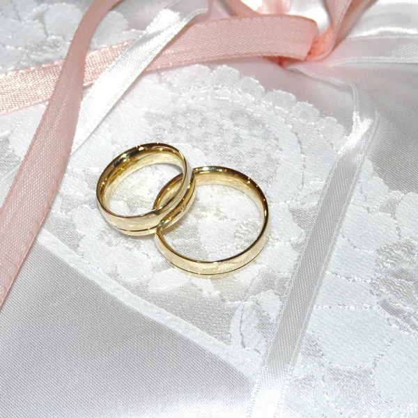 Svatební Šperky Zásnubní Prsteny Snubní Prsteny — Stock fotografie