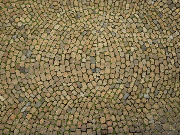 Cobblestones Pavement Road Texture Stones Rocks — Stock Photo, Image