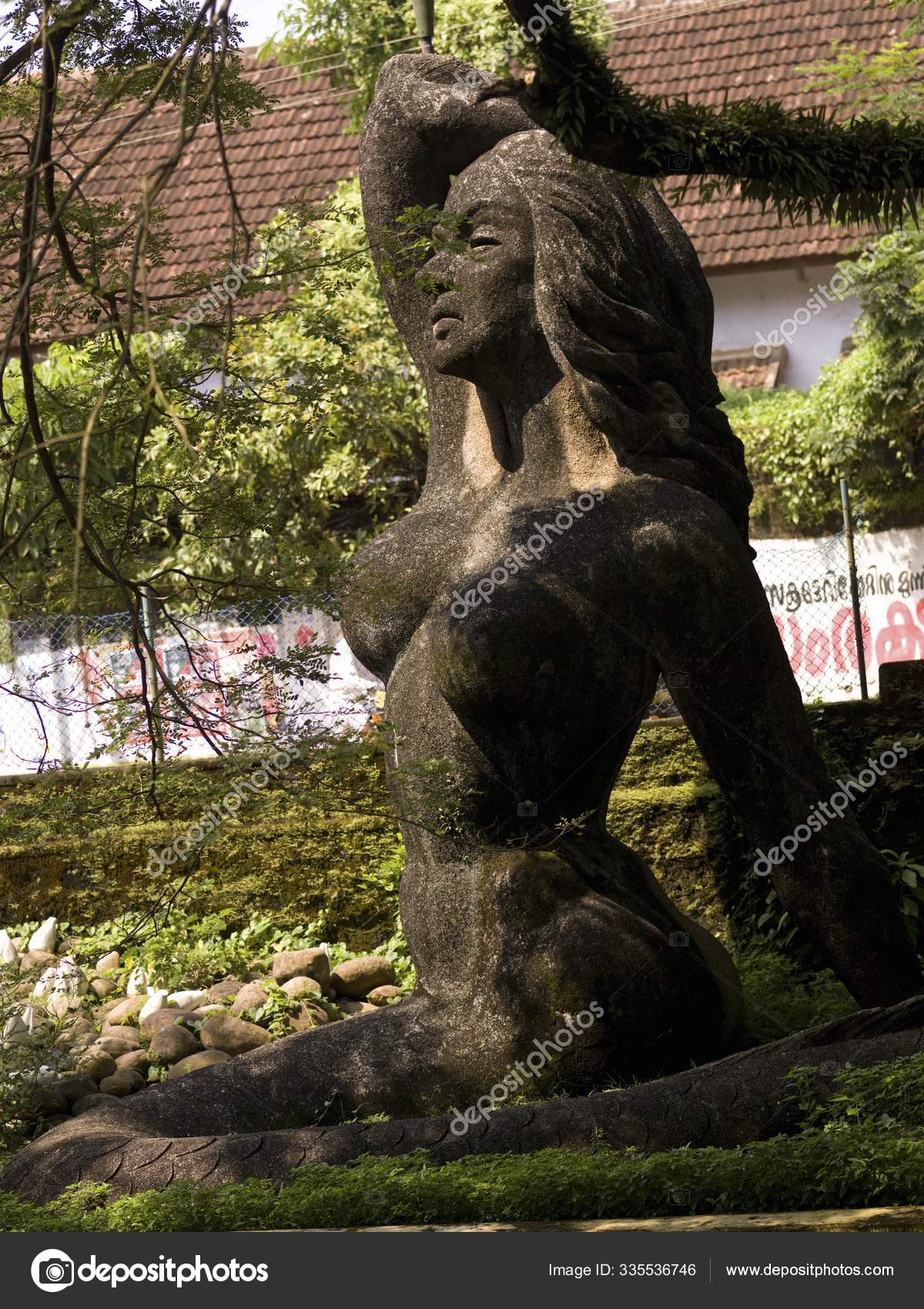 Sculpture Alleppey Kerala India Stock Photo by ©PantherMediaSeller