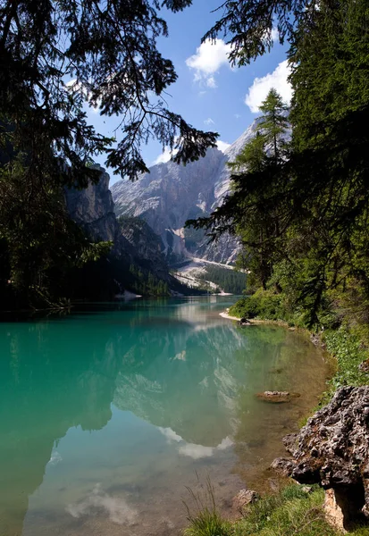 Vista Panorâmica Majestosa Paisagem Dolomitas Itália — Fotografia de Stock