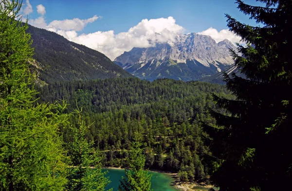 Malebný Pohled Krásnou Krajinu Alpách — Stock fotografie