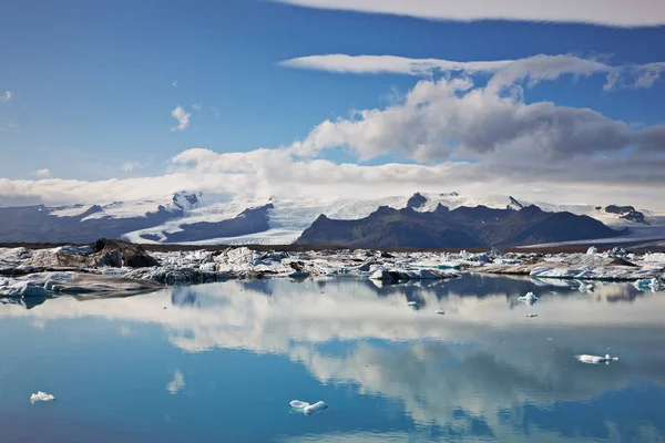 Jokulsarlon Glacial Lagoon Vatnajokull Ισλανδία — Φωτογραφία Αρχείου