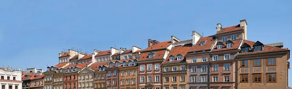 Rynek Starego Miasta Warszawa Polska — Zdjęcie stockowe