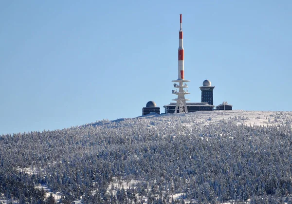 Brocken Winter — Stockfoto