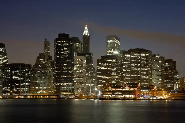 Vista Panorâmica Majestosa Cidade Urbana — Fotografia de Stock