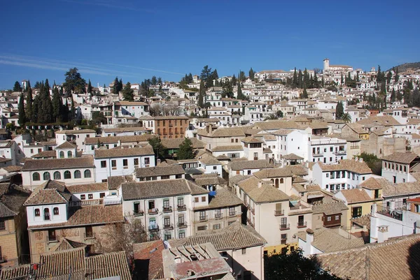 Дахи Albaicin Granada Andalusia Spain — стокове фото