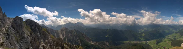Άποψη Του Νότιου Τιρόλου Alto Adige Είναι Μια Επαρχία Στη — Φωτογραφία Αρχείου