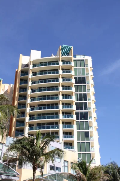 Wolkenkrabbers Miami Beach — Stockfoto