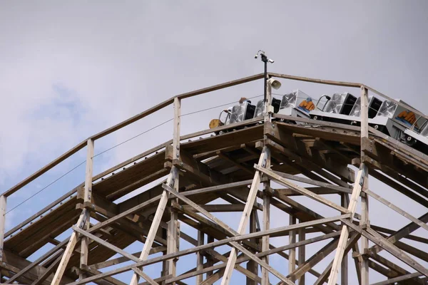 Mamífero Montaña Rusa Madera —  Fotos de Stock