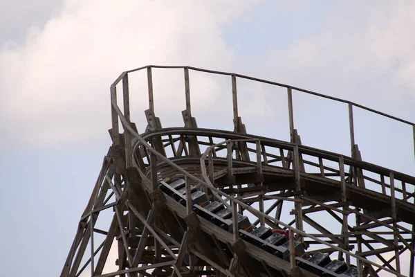 Mammut Wooden Roller Coaster — Stock Photo, Image