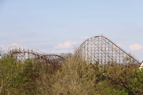 Atracción Moderno Parque Atracciones —  Fotos de Stock