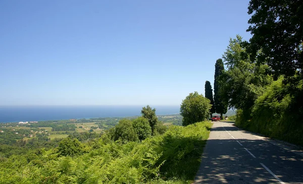 Vie Van Bergweg — Stockfoto