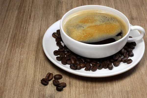 Chicchi Caffè Caffeina Aroma — Foto Stock
