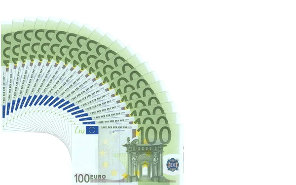 Primo Piano Delle Banconote Moderne Contesto Finanziario — Foto Stock