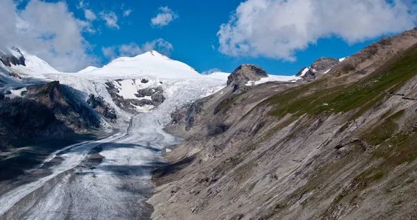 Pohled Grossglockner Tím Řídí Glocknerstrae — Stock fotografie