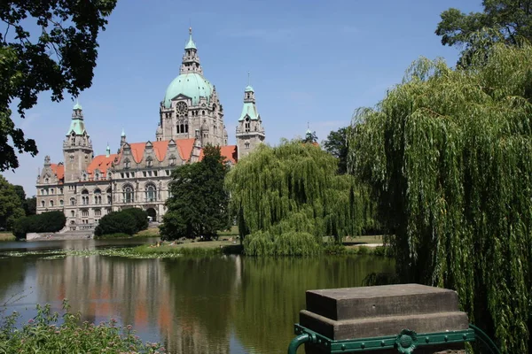 Nuevo Ayuntamiento Hannover — Foto de Stock