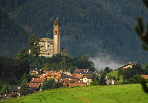 Vue Panoramique Vieille Église — Photo